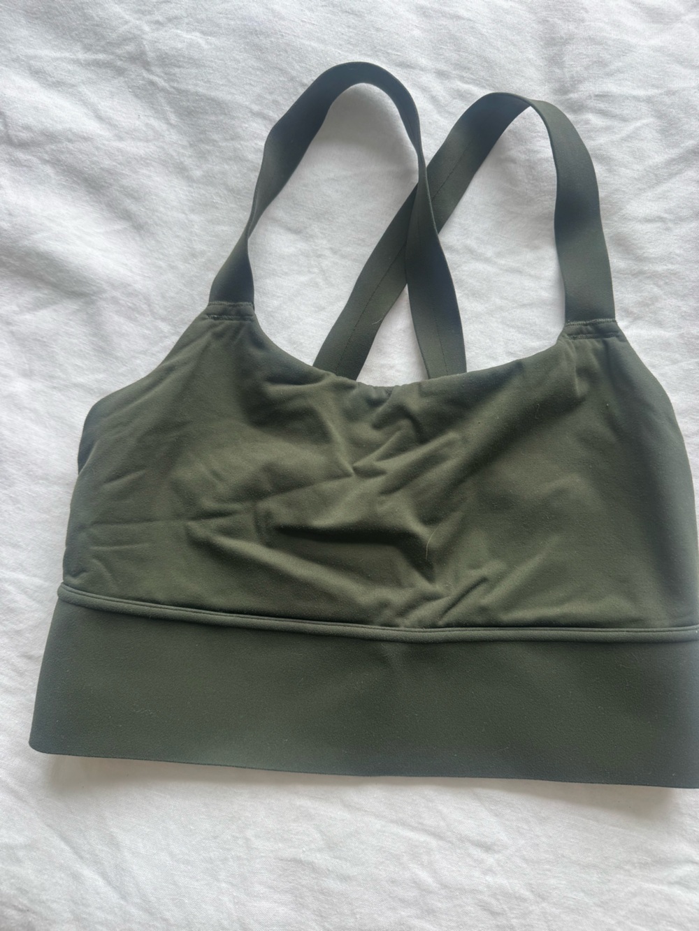 Olive Green Women's Sport Tank Top